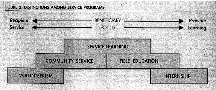 Distinctions Among Service Programs