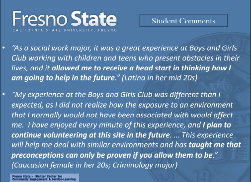 Student Comments