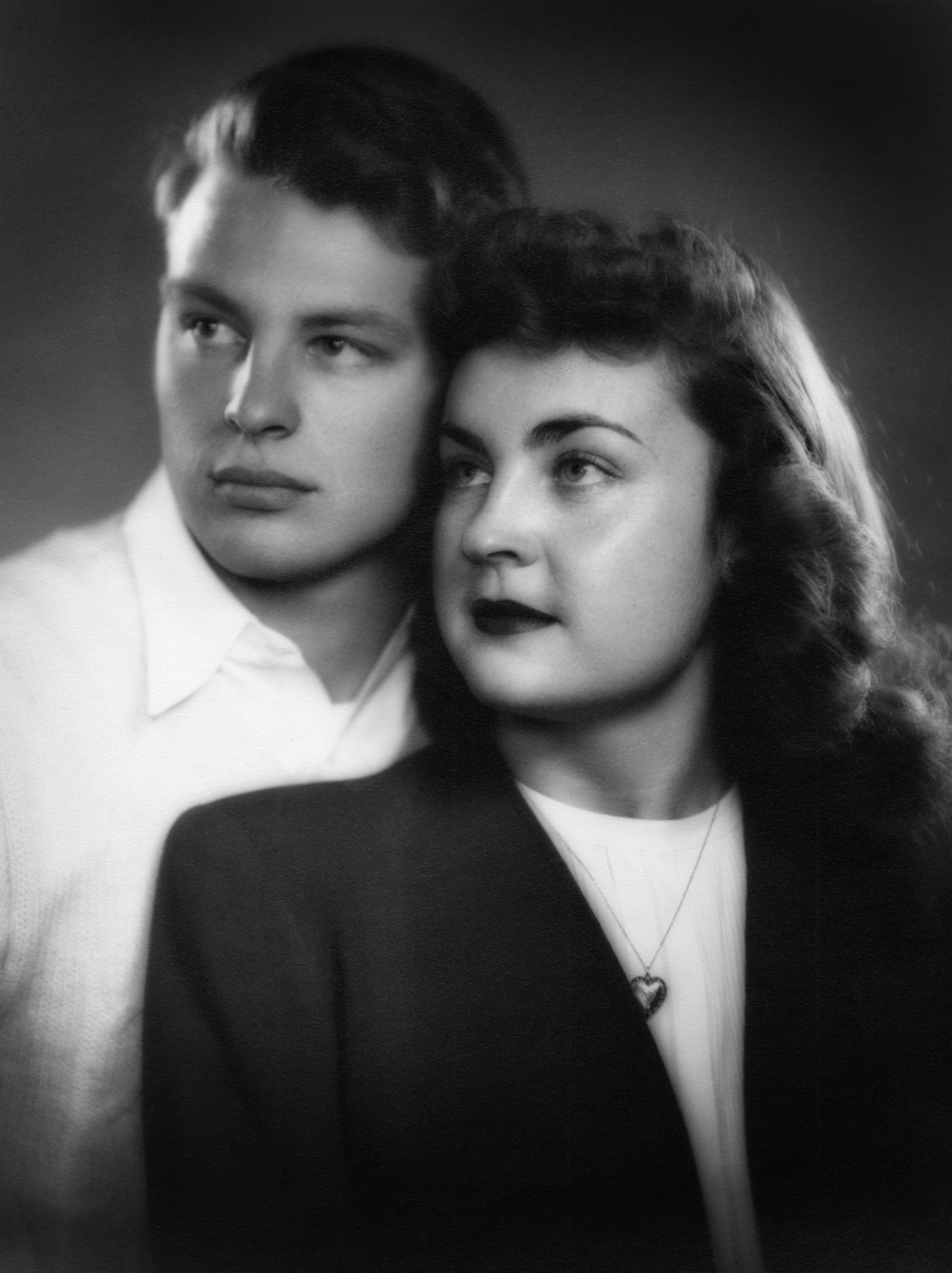 Jan and Bud Richter in their youth