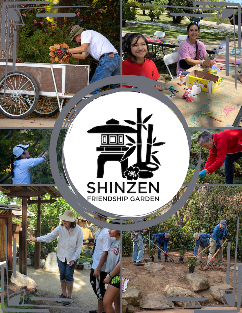 shinzen garden volunteer images