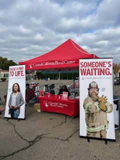 blood center tabling event