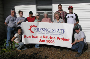 Helping the victims of Hurricane Katrina