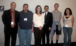 7 participants who presented are pictured