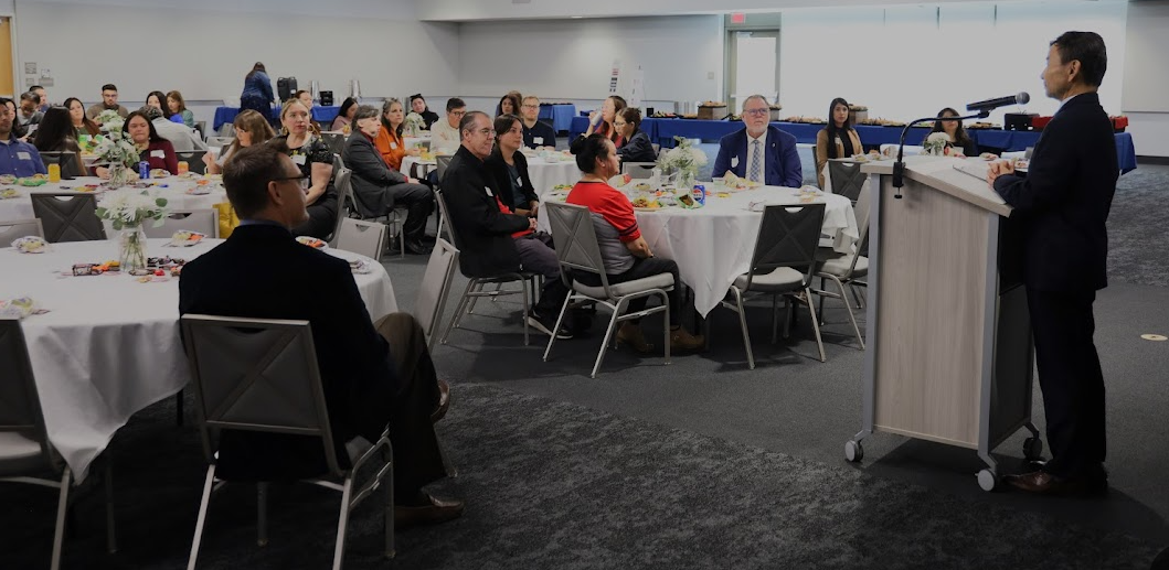 provost speaking at PI Lunch