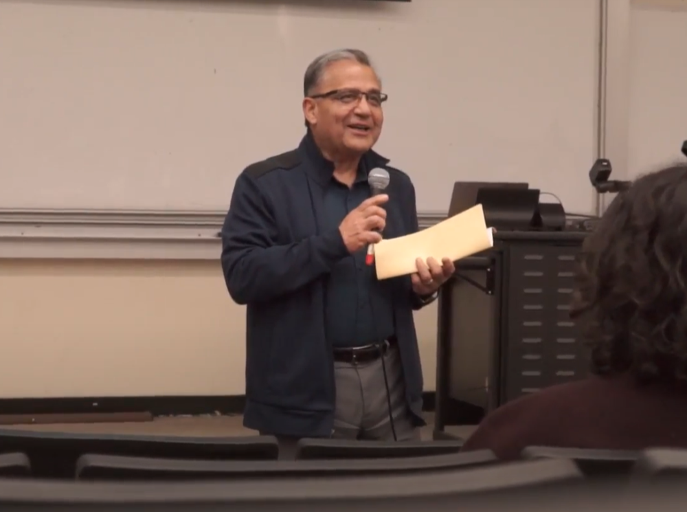 Dr. Attar at Colloquium