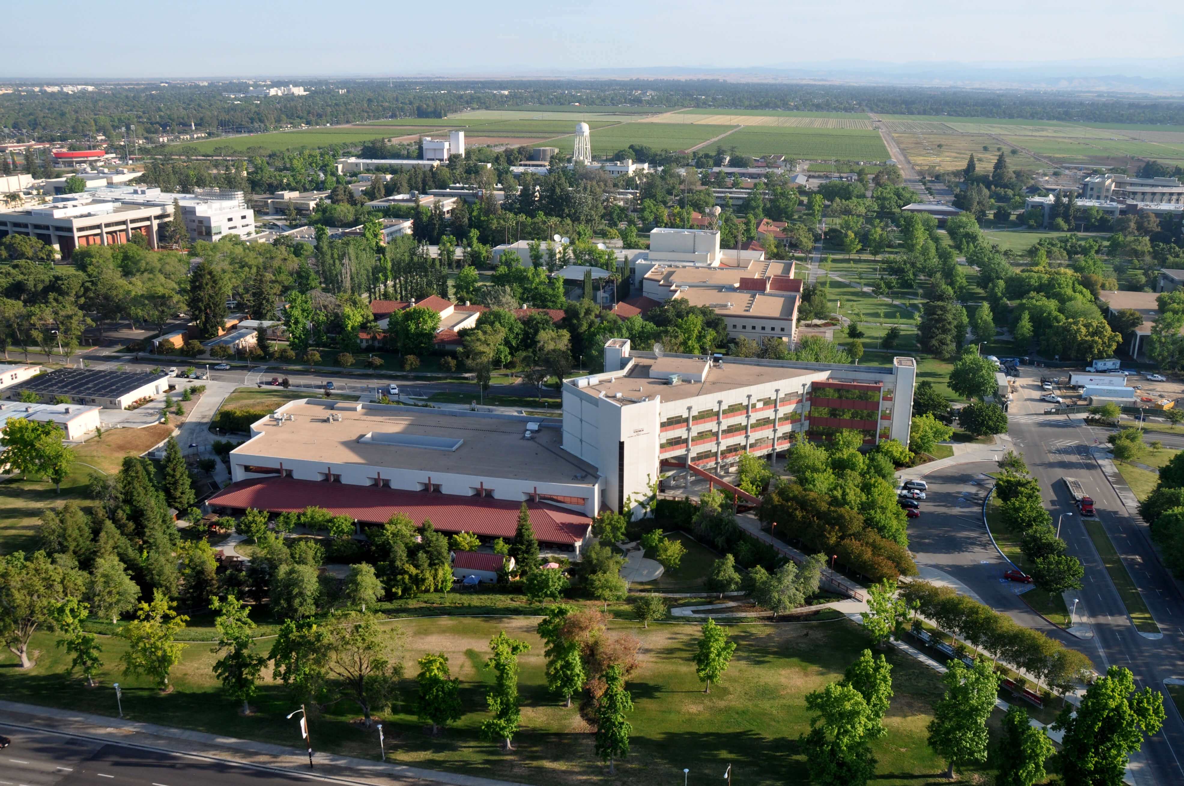 Fresno State from above