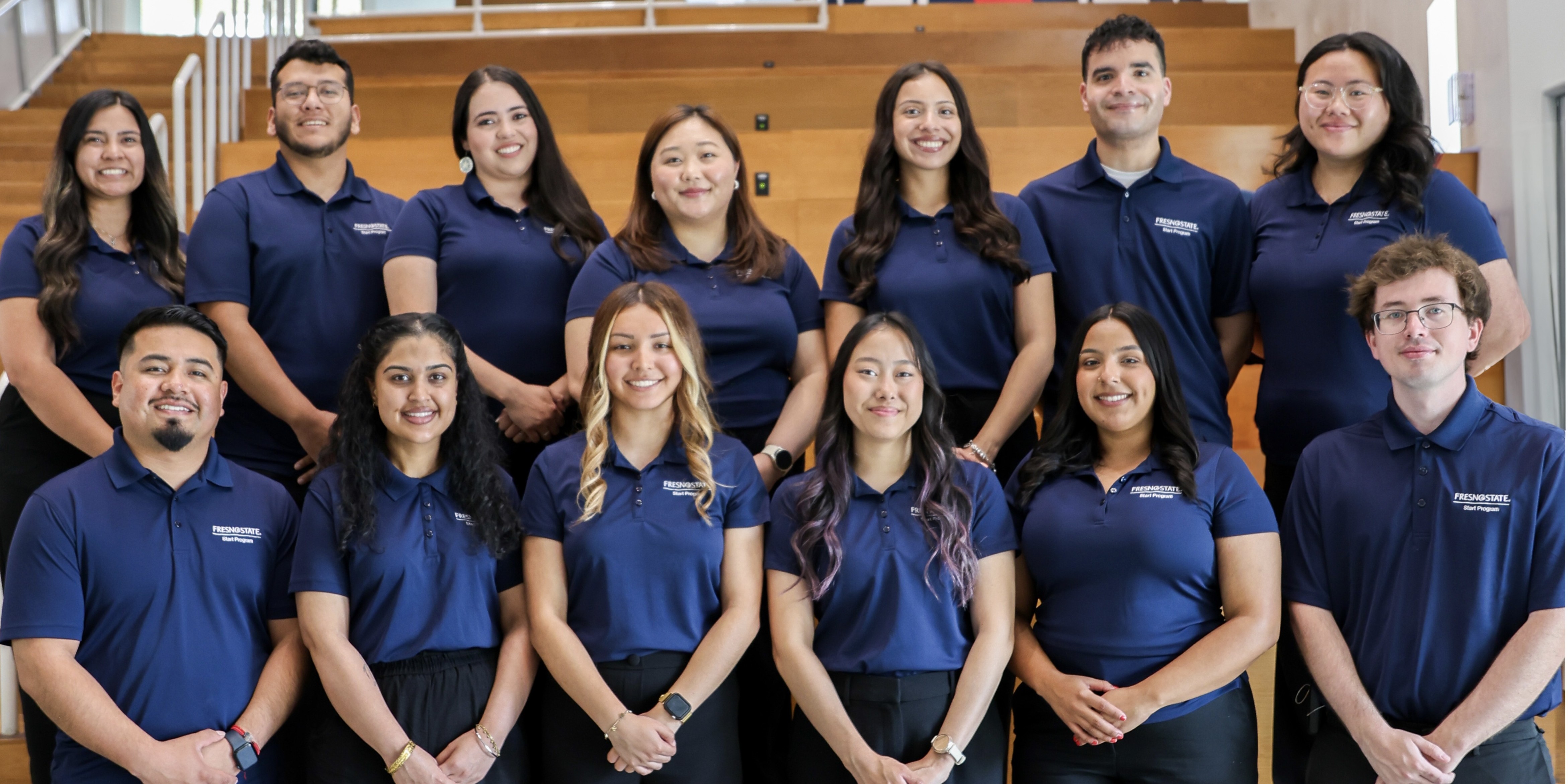 group photo of start program professional staff